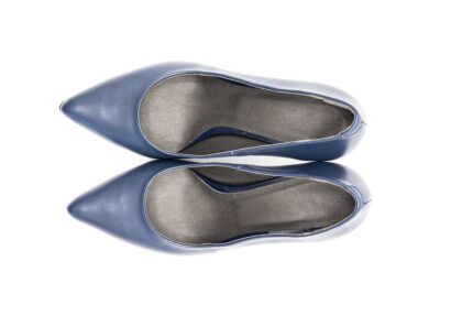 Pantofi femei, piele naturala, BRA103BLU Femei